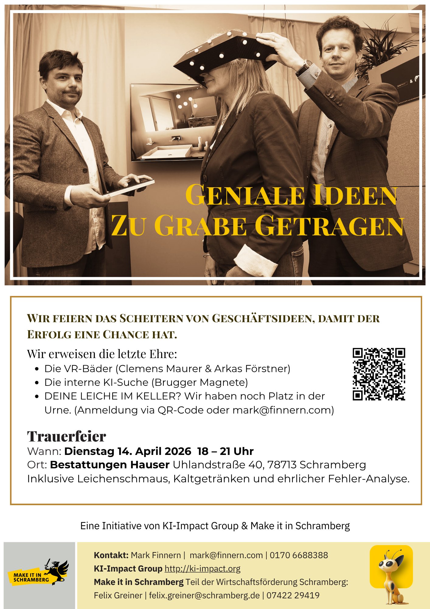 Geniale Ideen zu Grabe getragen